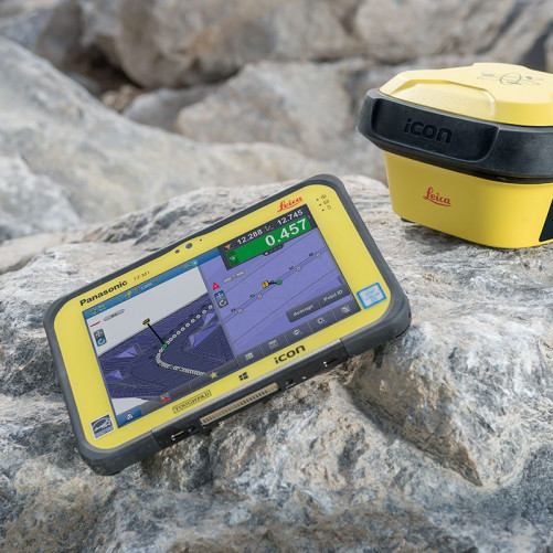 GPS Leica ICG70 T avec carnet CC80