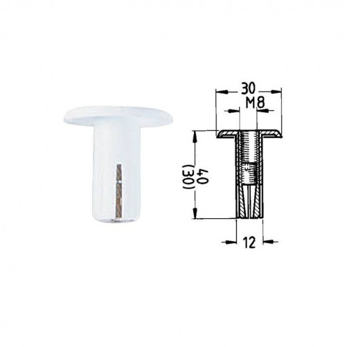 Repères muraux type 11R2, 30mm / 40mm TOPOCENTER