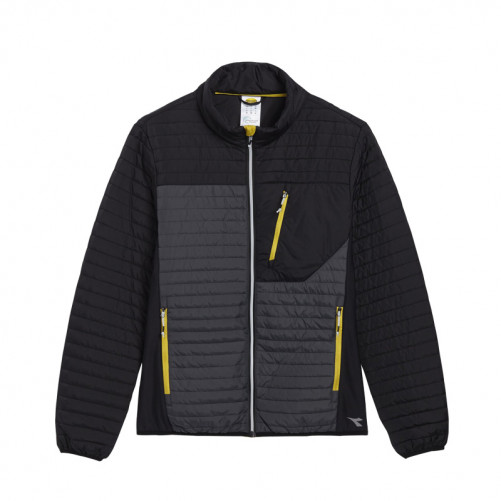 Veste légère noir & jaune - Color BLock