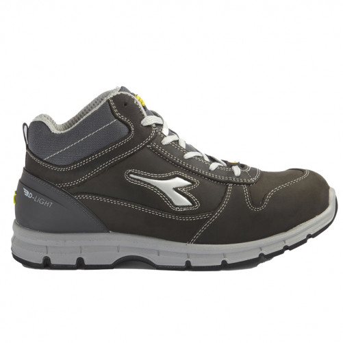 Chaussures de sécurité Noir & Gris - Run Mid