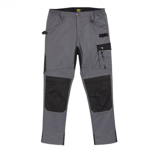 Pantalon léger noir & gris