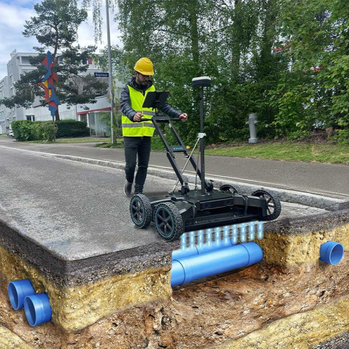 Radar de sol GS9000 Proceq