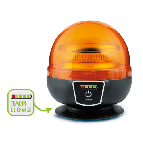 Gyrophare LED sans fil avec télécommande Gyrophare LED sans fil avec télécommande