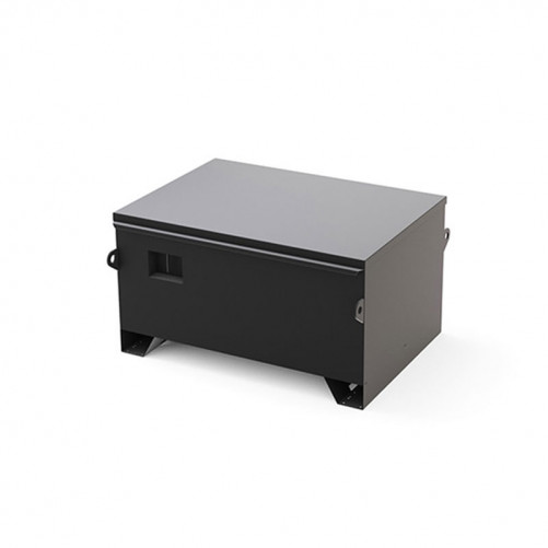Coffre de chantier avec couvercle plat