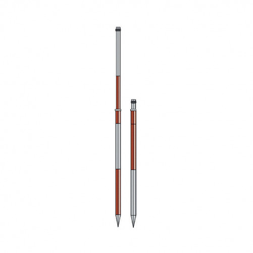 Jalon télescopique 2x1 m