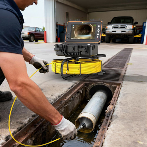 Caméra d'inspection 50m