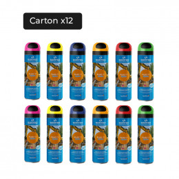 Traceur de chantier Fluo TP Hydro - Carton x12