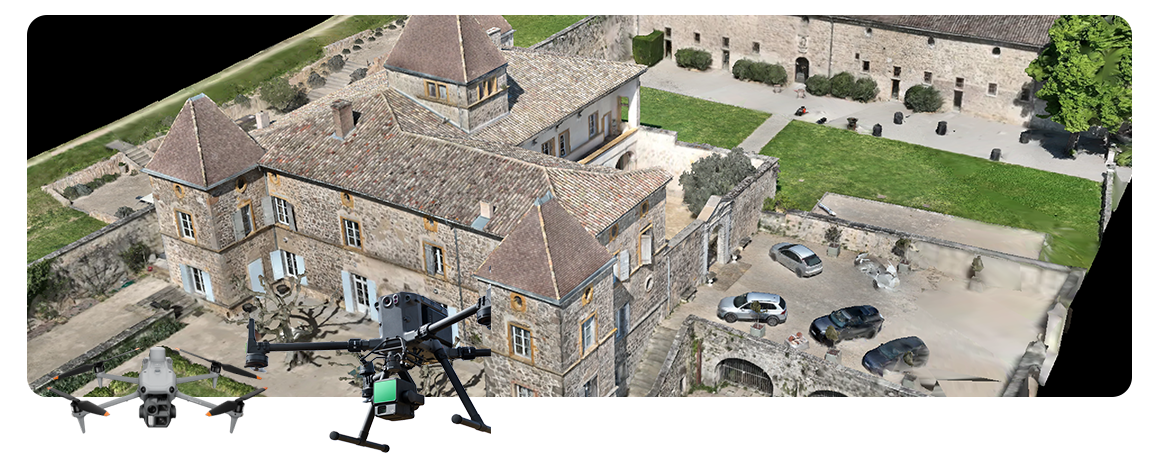 MATINÉE DJI AU CHÂTEAU - RHÔNE